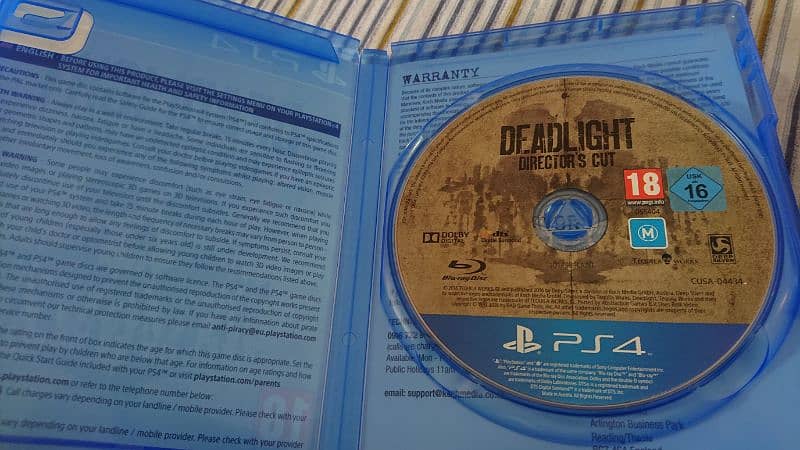 PS4 DEADLIGHT BRAND NEW CONDITION 2