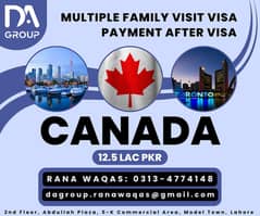 CANADA MULTIPLE VISIT VISA (DONE BASE) FOR FAMILIES