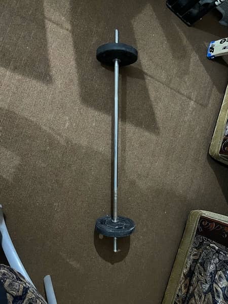 gym bard bell bars rod with weighs of 5Kg 2