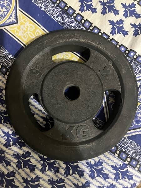 gym bard bell bars rod with weighs of 5Kg 5