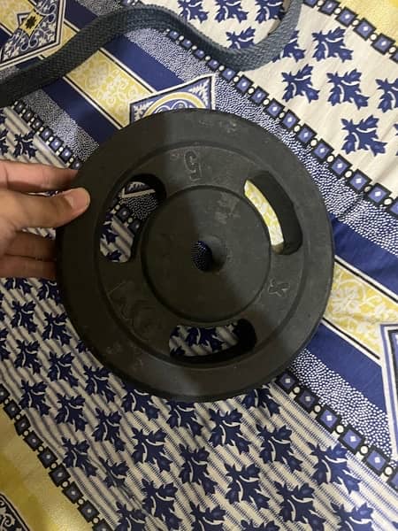 gym bard bell bars rod with weighs of 5Kg 6