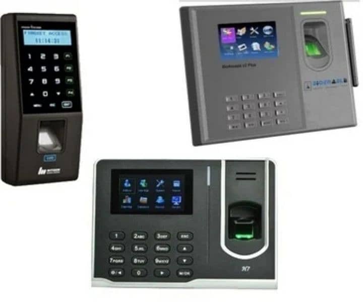 Zkteco Biometric Attendance machine door lock and Access Control 2