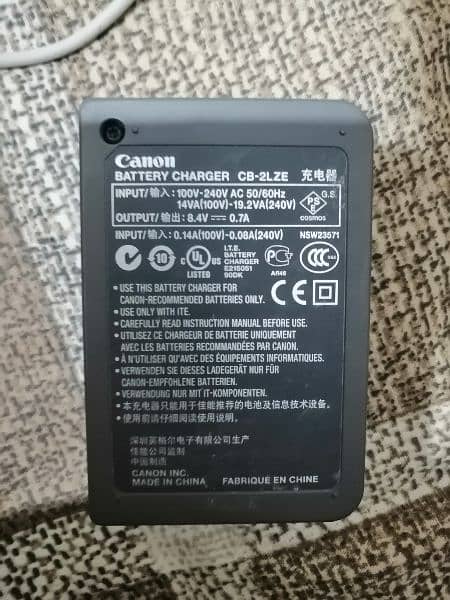 Canon Battery Charger CB-2LZE 1