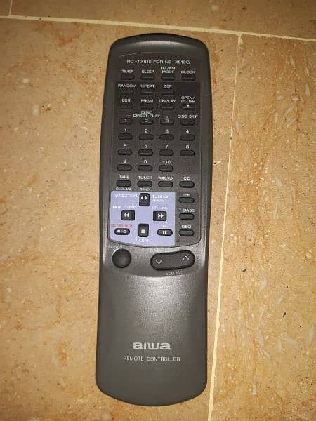 Original remotes Aiwa Samsung Sony Blueray Bluray Home Theater 3