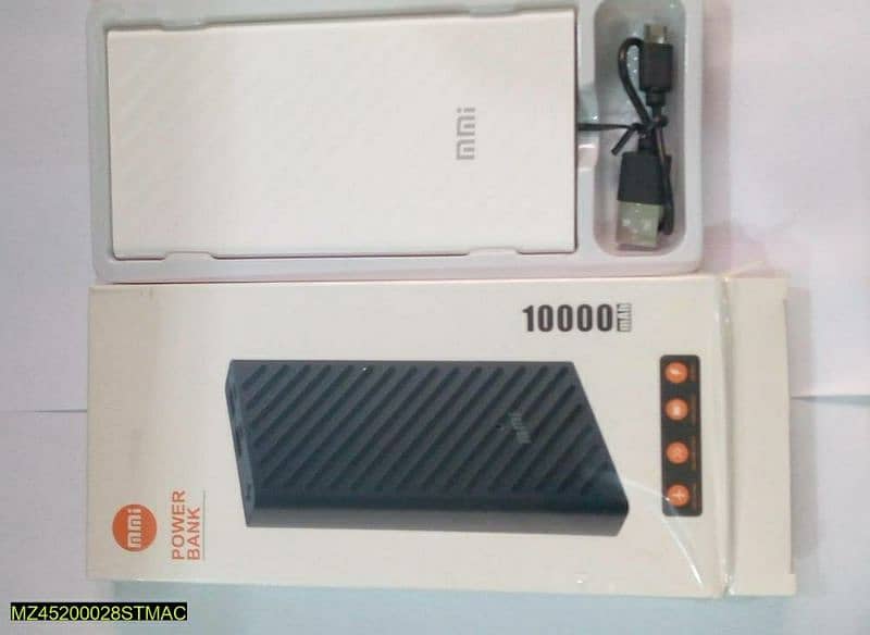 Portable 10000 mah Typ-C Power Bank Free Home Delivery All Pakistan 2