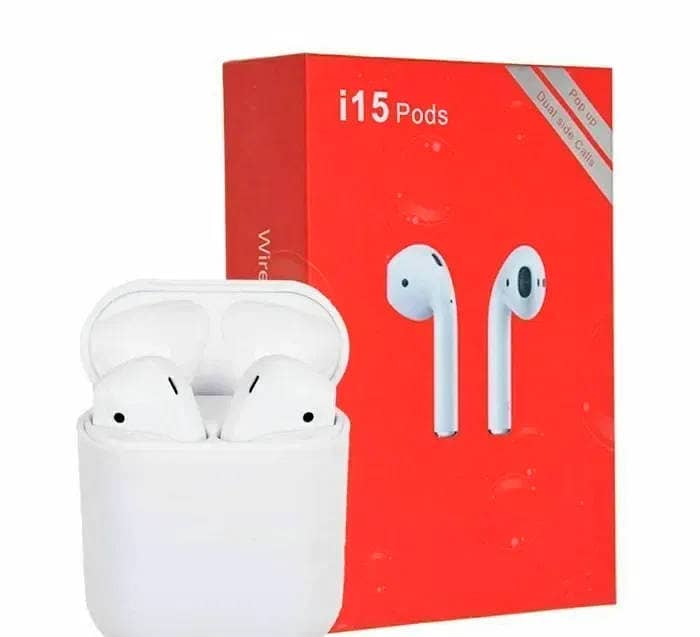 i15 Touch Waterproof Wireless Airpods | Free Delivery 0