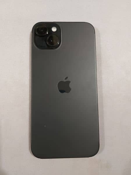 iPhone 15 Plus - PTA APPROVED - Box - Black  (128 GB) 2