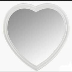 brand new imported 50 cms heart shaped wall mirror