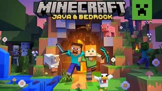Minecraft Bedrock and Java Edition | Rs. 4000 & Rs. 3000