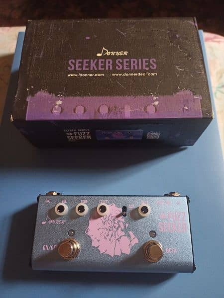 Donner Fuzz Seeker Guitar and Bass Effect Pedal (IMPORTED) 3