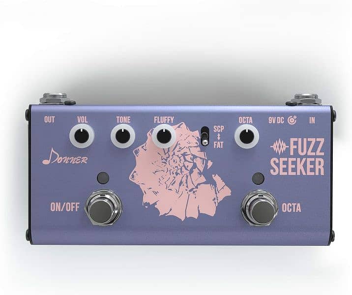 Donner Fuzz Seeker Guitar and Bass Effect Pedal (IMPORTED) 8