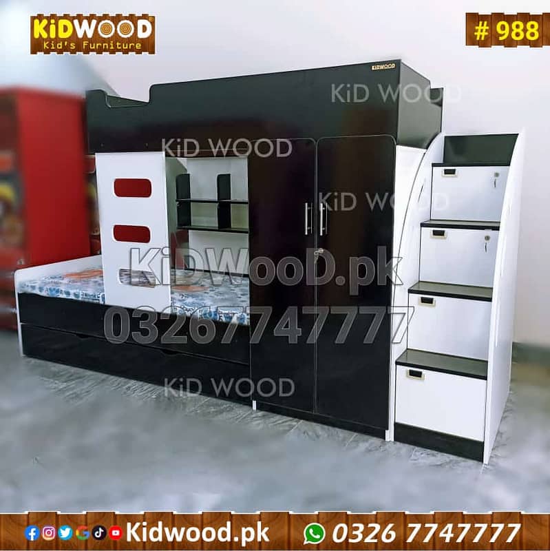 Kid's Bunk Bed (Different Designs Different Prices) 4