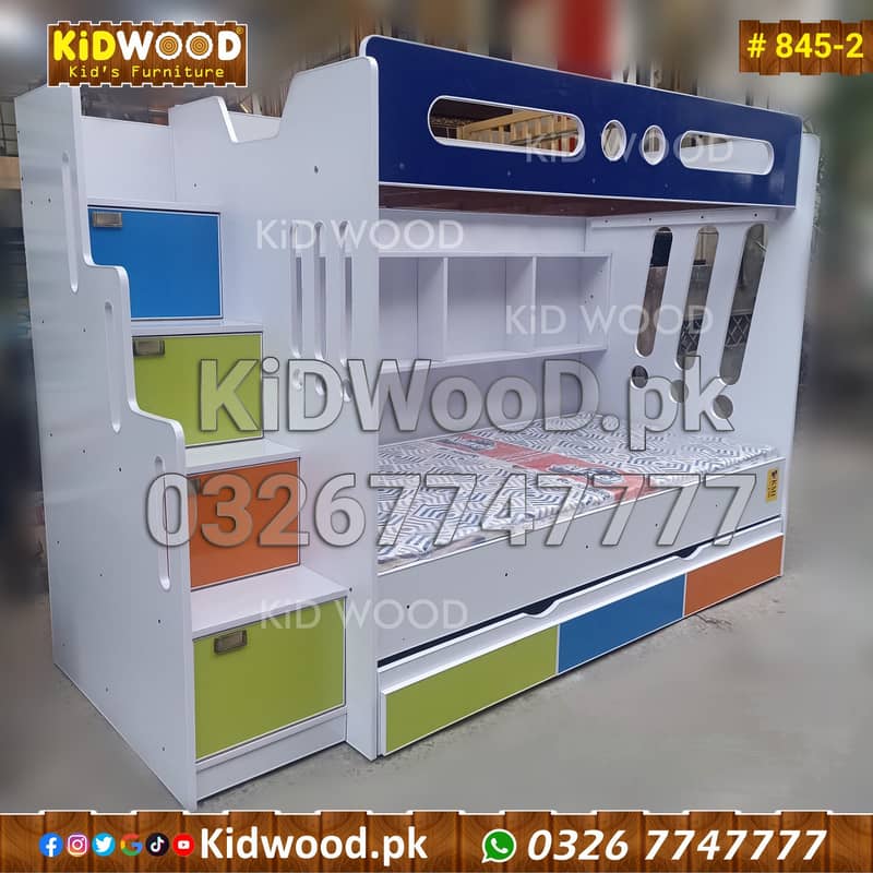 Kid's Bunk Bed (Different Designs Different Prices) 8