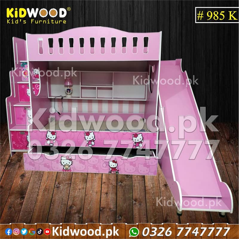Kid's Bunk Bed (Different Designs Different Prices) 9