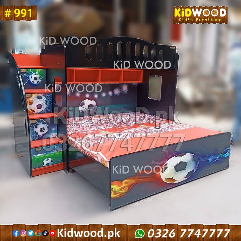Kid's Bunk Bed (Different Designs Different Prices) 13