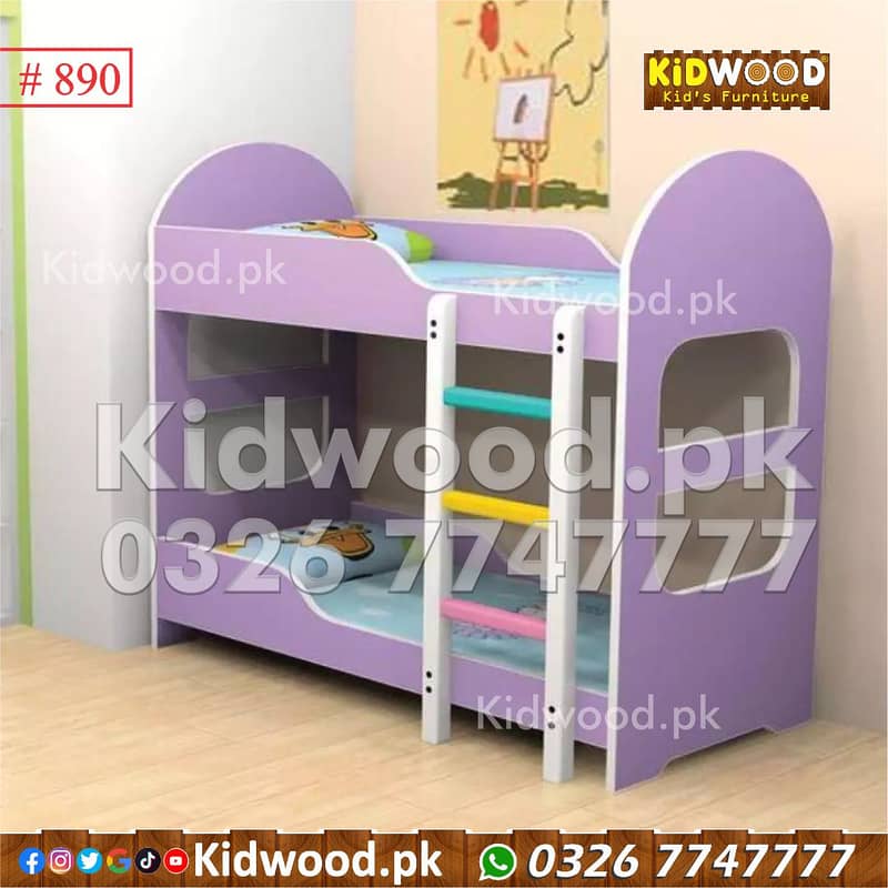 Kid's Bunk Bed (Different Designs Different Prices) 14