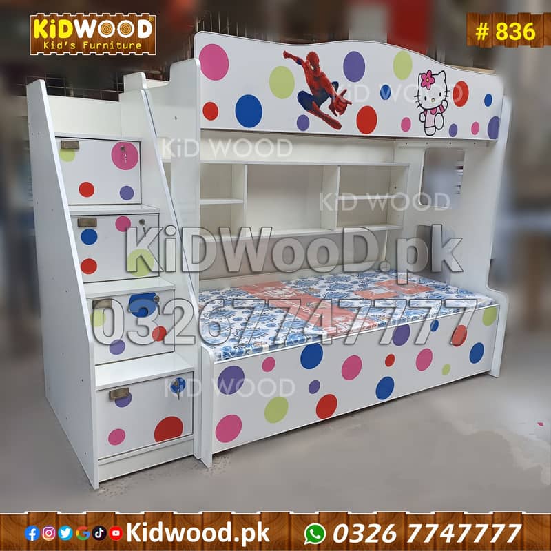 Kid's Bunk Bed (Different Designs Different Prices) 16