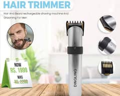 Dingling Trimmer Beard Hair dryer Straightener iron kemei Shave Machin