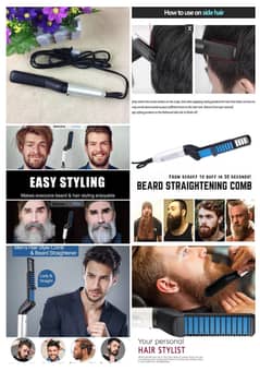 Dingling Trimmer Beard Hair dryer Straightene iron kemei Shaver Machin