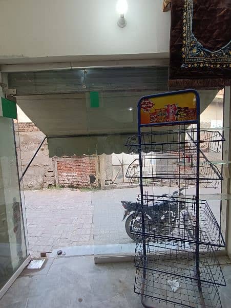 Shop Counter And Raks And Glass Door 5