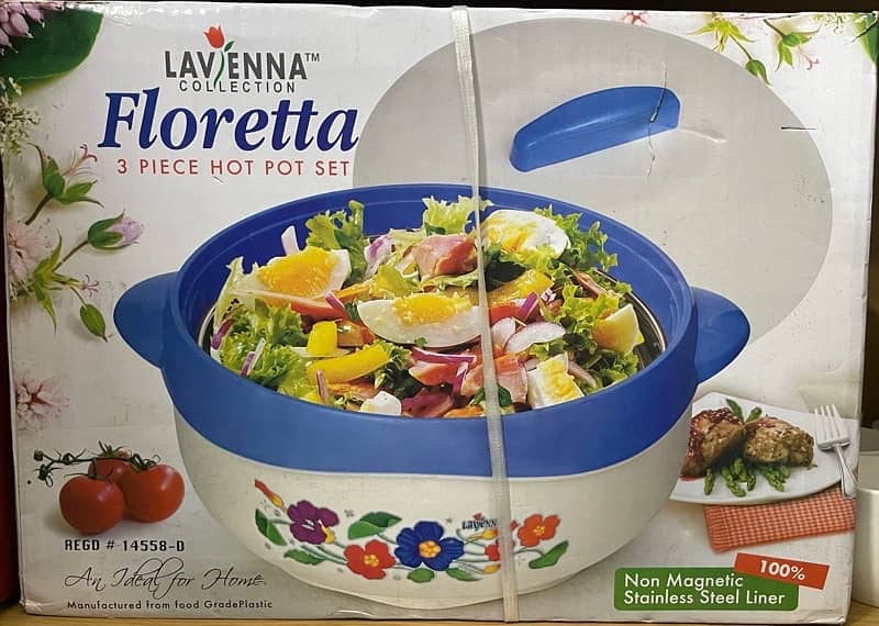 Lavienna 3 Piece New Hot Pot Set 0