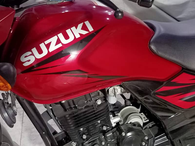 Suzuki Gr 150cc Red Color condition 10/10 3