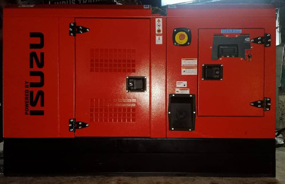 15KVA Isuzu-YD Diesel Generator along with Sound Weather Proof Canopy. 1