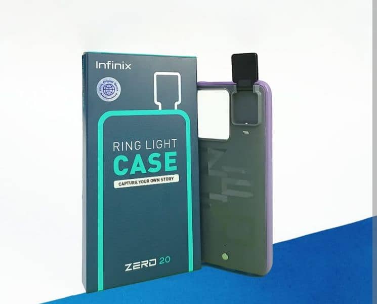 Infinix Zero 20 Back Cover & Screen Protector 0