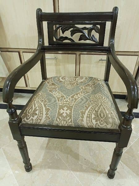 Solid Wood chairs 2pcs 2