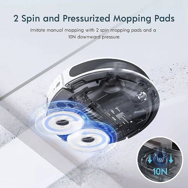 yeedi Mop Station 2-in-1 Robot Mop and Vacuum Cleaner 2
