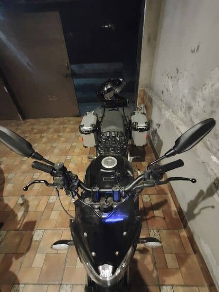 wego 150 Modified For Touring Purpose Top & Side Boxes Installed 15