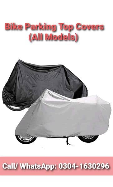 Car Parking Top Cover / Bike Top Covers (All Models) 7