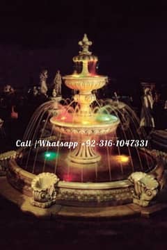 luxurious beautiful green onyx & marble fountains 0