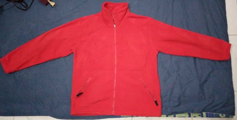 Red Furry Jacket Imported Mint Condition 4