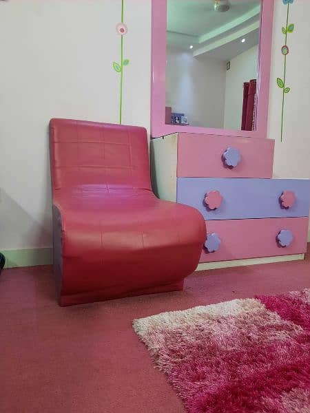 Girls' bedroom full furniture set 3