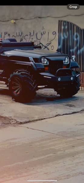 Wrangler jeep fully modified 1