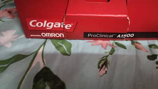 Colgate Omron Proclinical A1500 Box packed electric toothbrush