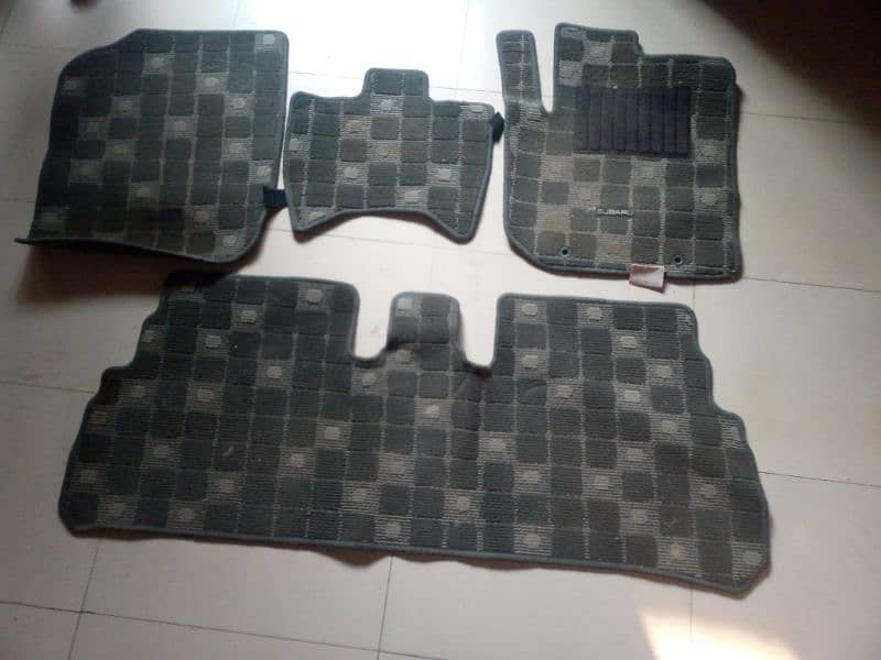 Original floor mats of Subaru Pleo Stella Sambar Dias Mira Move Pixis 0