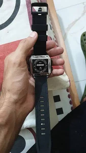 Original Skmei watch sports, Black, 30M Water Resistant 5