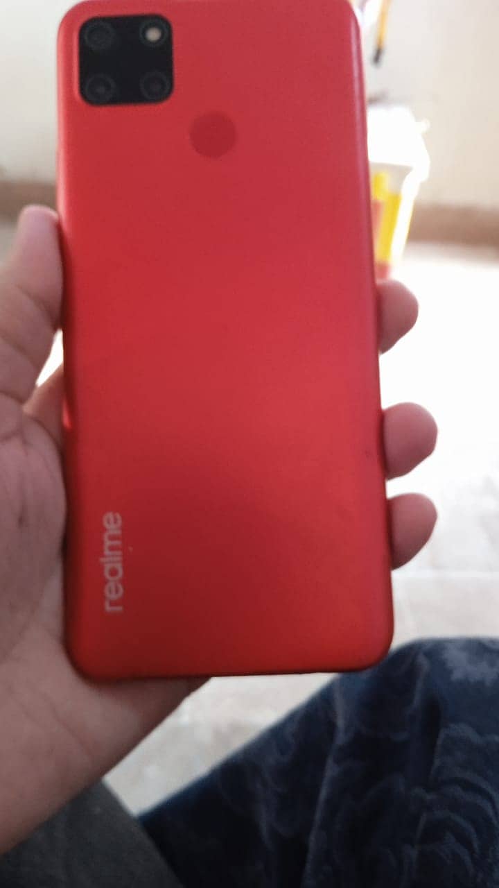 REALME C12 MOBILE RED COLOR - EXCELLENT CONDITION - 3/32 0