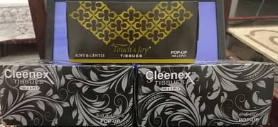 Tissue Boxes and Tissue items available 0