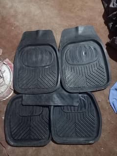 brand new car foot mat rabit nd silicon mix