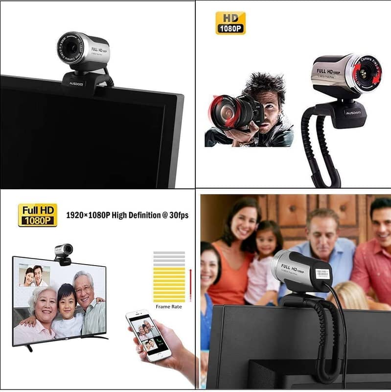 4K Web cam With Microphone,8 Megapixel,with Sony CMOS image sensor 8