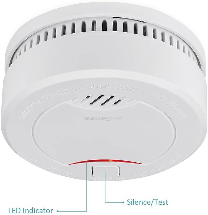 X-SENSE DS32 HOME SMOKE DETECTOR FIRE ALARM 10-Year Battery Life 4