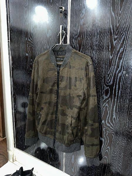 pakaian outerwear jaket Zara Army Jacket | Tinkerlust