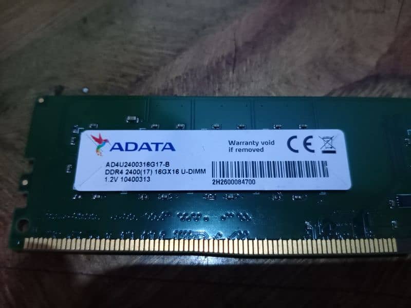 DDR4-8GB/16GB PC RAM - ADATA/KINGSTONE - 2133/2400 Mhz 2