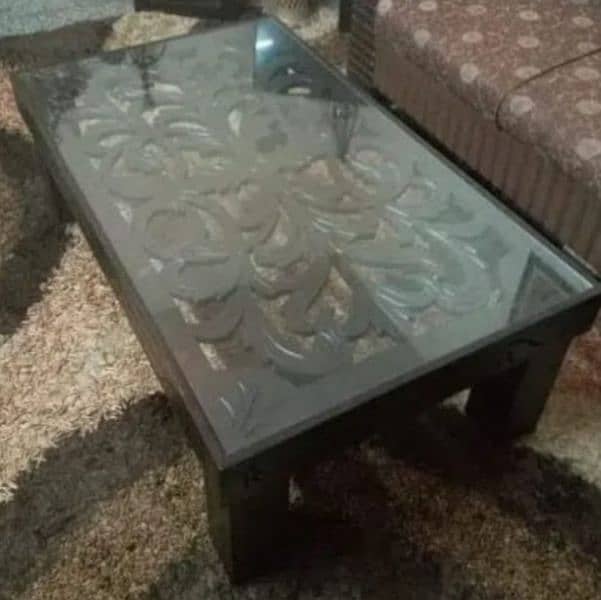 Very  beautiful heavy carved center table  03335138001 1