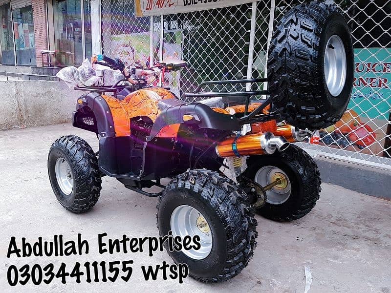 quad atv 4 wheels dubai import delivery all Pakistan 4