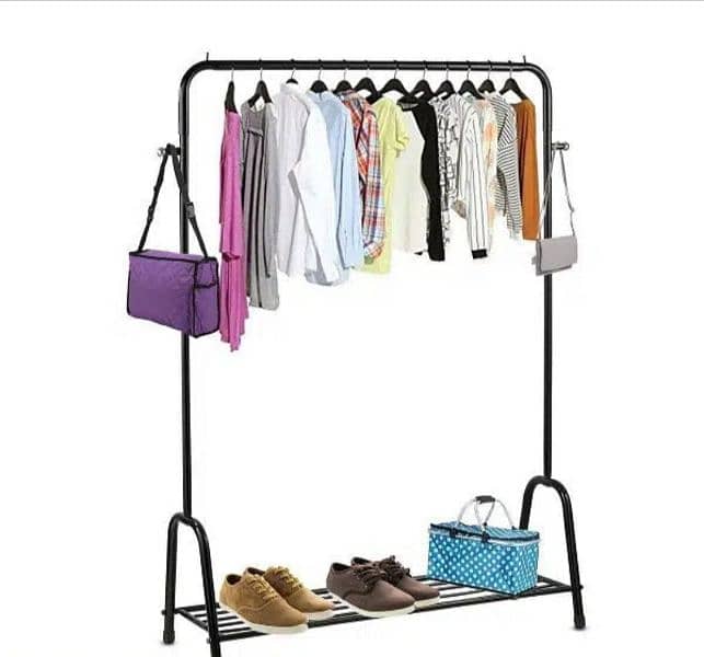 clothes stand and a shoes rack 1