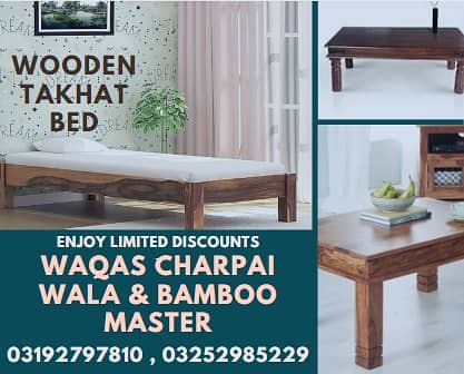 takhat/wooden takhat/takhat bed sale in karachi/bench /wooden table 7